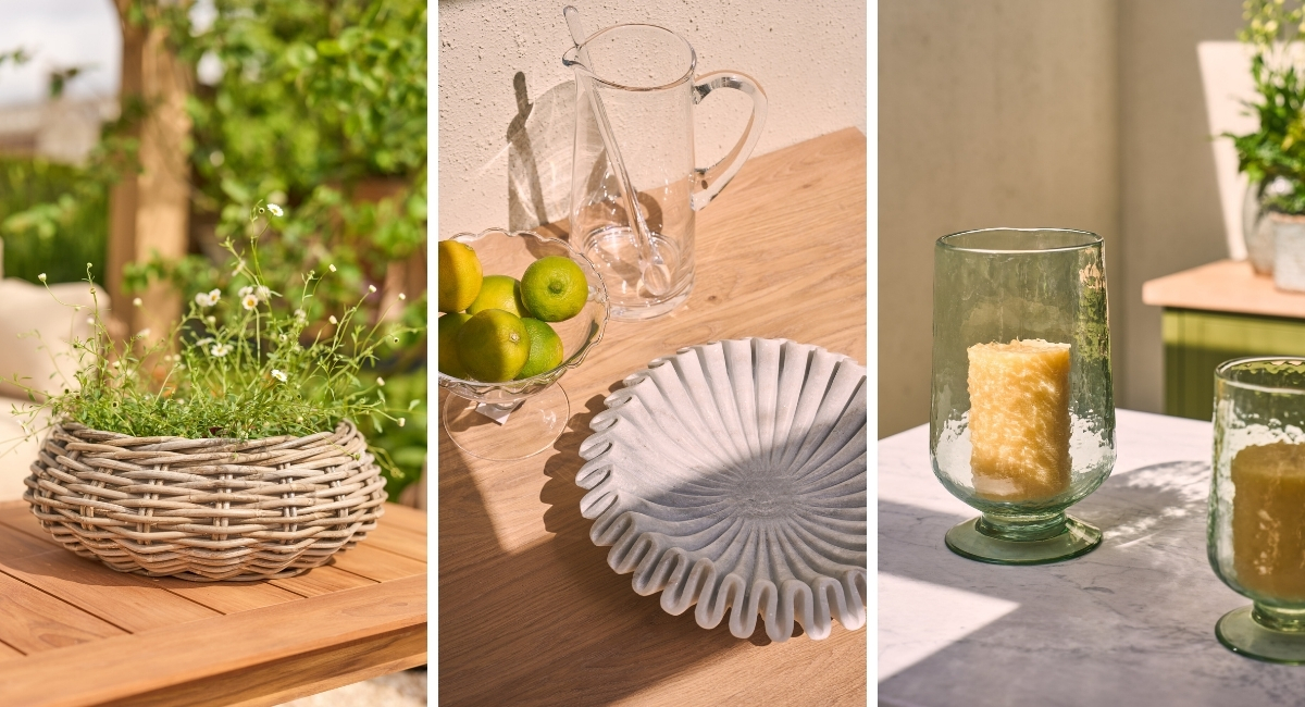 Neptune outdoor tableware